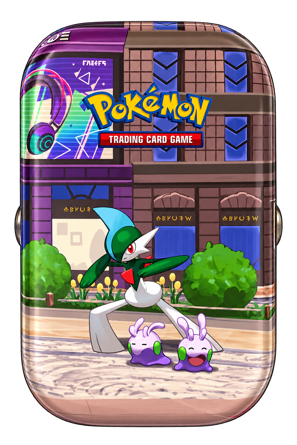 Pokémon Mini Tin mit Gallade und Goomy EN